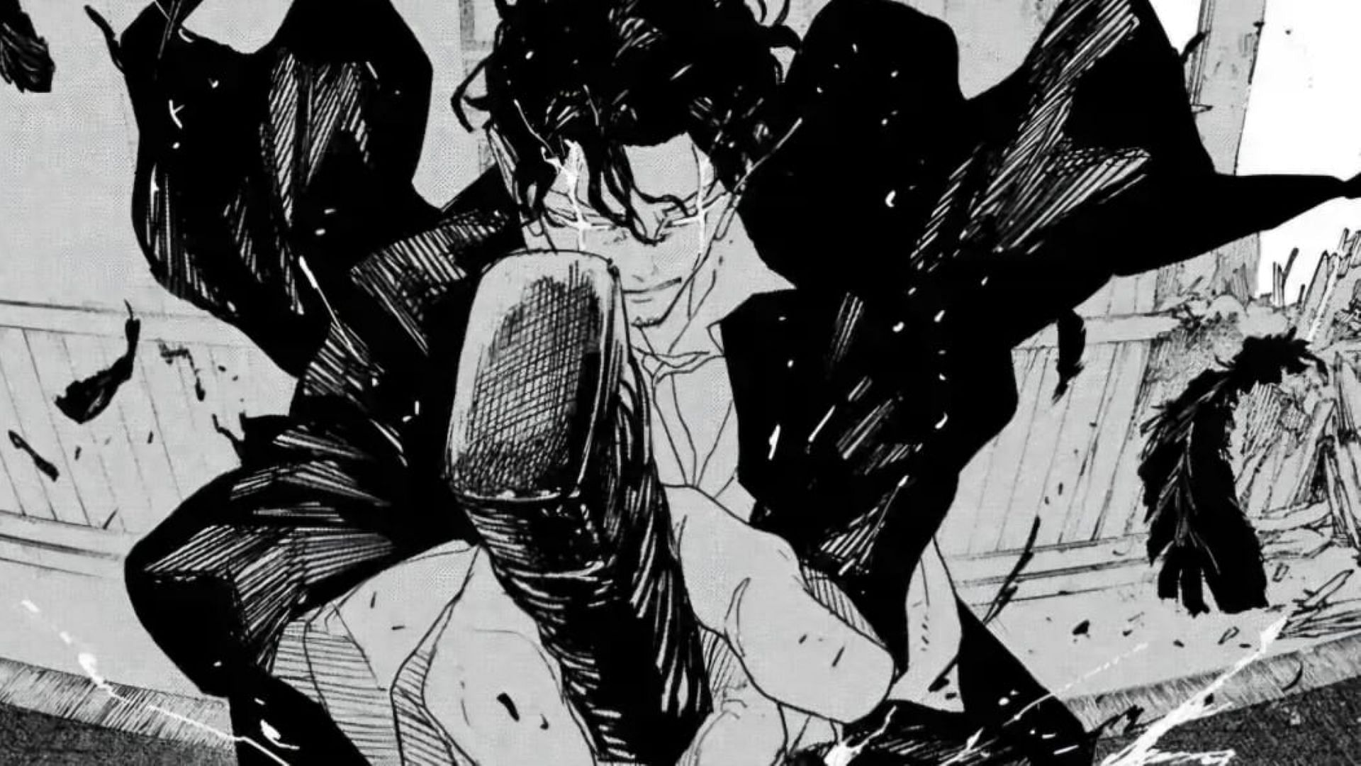 Seiichi Samura, as seen in the manga (Image via Shueisha)